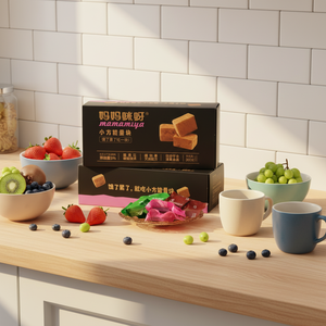 Biscuits Comprimés <span class=keywords><strong>de</strong></span> <span class=keywords><strong>Survie</strong></span> Mamamiya Saveur Nori Sucré, Rations à Longue Durée <span class=keywords><strong>de</strong></span> Conservation en Boîte et Sachet, 12g par Sachet pour Kits d'Urgence - Product Image 1