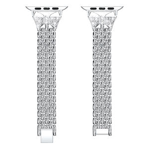 Bracelet de montre en métal diamant pour <span class=keywords><strong>Apple</strong></span> <span class=keywords><strong>Watch</strong></span> - Product Image 4