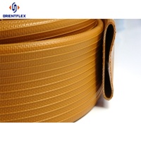 Tuyau flexible plat en caoutchouc NBR haute pression 20 bars 16 bars résistant pour pulvérisateur d'eau et dérouleur d'incendie 4 pouces - Prix