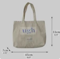 Sacs fourre-tout en coton recyclable à logo personnalisé, sacs de shopping en toile – Offre spéciale