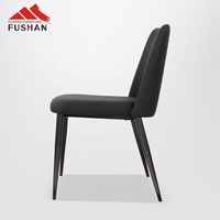 Design d'intérieur moderne pour hôtels et restaurants, tables et chaises, chaises de restaurant rembourrées, chaises empilables en tissu pour café