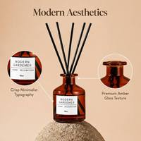 Offre Spéciale : Ensemble de Bâtonnets Diffuseurs de Parfum 50ML pour Hôtels avec Boîtes d'Emballage – Idéal pour la Décoration de la Maison, de la Salle de Bain et du Bureau