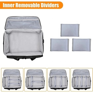 Sac d'infirmière de santé à domicile pour le travail sac médical trousse de premiers soins vide stockage étanche sac de fournitures médicales Logo personnalisé - Product Image 3