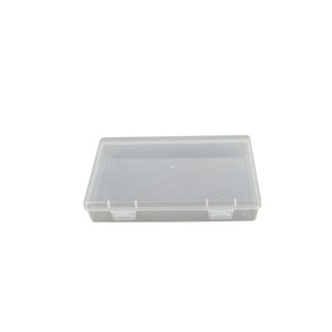 Transparent Rectangular PP Storage Box 14.5cm For Cosmetic Brushes Stationery Tools Parts - Product Image 4
