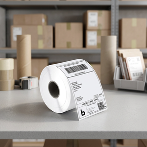 Bulk Warehouse <b>Address</b> <b>Labels</b> 3x5 Inch Direct Thermal Printing Paper Easy Peel <b>Sticker</b> Roll 400 Count Logistics Supply - Product Image 6
