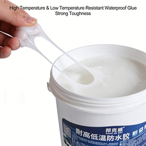 Adesivo Epossidico Impermeabile per Tetti, Senza Bisogno di Rompere Piastrelle, Rivestimento per Riparazione Perdite con Applicazione a Pennello - Product Image 4