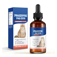 Gouttes Probiotiques OEM&ODM pour Chats et Chiens : Soutien Immunitaire, Enzymes Digestives, Absorption Rapide, Apaise les Troubles Abdominaux, Aide Contre la Diarrhée