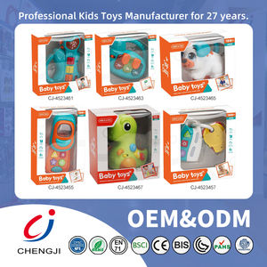 Chengji per bambini che imparano la musica del cartone animato giocattolo per <span class=keywords><strong>cani</strong></span> educazione precoce ruota da passeggio interattiva di illuminazione a batteria giocattolo per bambini - Product Image 6