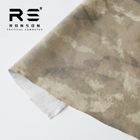 Tissu d'impression camouflage A-TACS-AU anti-infrarouge IRR NIR IR en nylon 1000D, tissu tactique Cordura