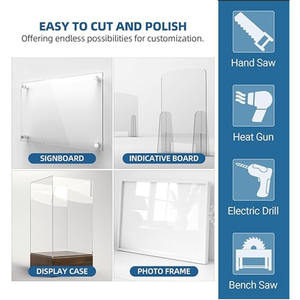 Feuille acrylique PMMA transparente résistante aux hautes températures 3 mm/4 mm, tailles personnalisables, impression numérique, OEM accepté - Product Image 6