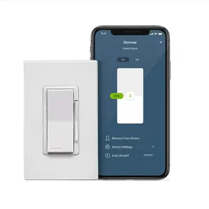 Decora Smart Dimmer Switch, Wi-Fi 2nd Gen, kawat netral diperlukan, bekerja dengan masalah, Alexa, Google Assistant, Apple Home/Siri