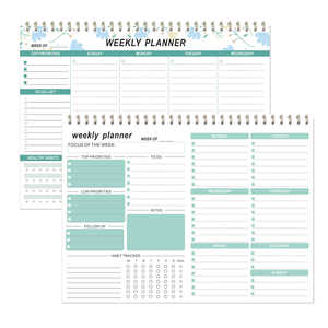 Logotipo personalizado planificador diario semanal para hacer lista Bloc de notas de papel para uso escolar y de oficina al por mayor - Product Image 4