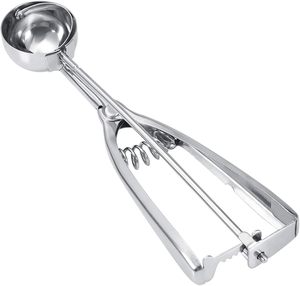 Nouvelle Cuillère à Glace en Acier Inoxydable Style Personnalisé pour Accessoires de Cuisine, Cuillère à Boules de Fruits, Mini Cuillère à Glace en Métal pour Cuisine - Product Image 3