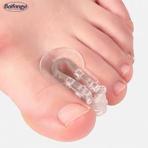 <span class=keywords><strong>Separador</strong></span> de dedos de gel de <span class=keywords><strong>silicona</strong></span> para pedicura Hallux Valgus Corrector Juanetes Corrector espaciadores para dedos de los pies - Product Image 1