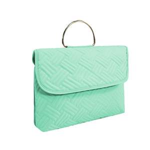 Bolsa de Aseo Colgante de Viaje con Diseño Elegante, Cierres Metálicos de Doble Punta, Botón Magnético y Banda Elástica Fija - Product Image 3