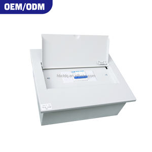 Panneau <span class=keywords><strong>électrique</strong></span> de boîte de panneau de distribution d'énergie de construction en acier MCB avec le couvercle en métal - Product Image 2