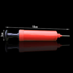 Pompe de basket-ball de football rouge de haute qualité avec Deflowers Accessoires de gros pour balles - Product Image 3