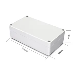 Outdoor Electrical Power Button Controller Boxes Case Custom ABS Plastic Waterproof Ip65 Junction Box Electronic Enclosures