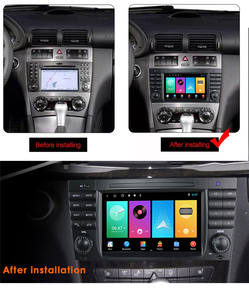 L'<span class=keywords><strong>autoradio</strong></span> <span class=keywords><strong>2</strong></span> <span class=keywords><strong>Din</strong></span> 8 pouces lecteur multimédia est adapté pour <span class=keywords><strong>Mercedes</strong></span> Benz classe C <span class=keywords><strong>W203</strong></span> CLC 2004-2007 <span class=keywords><strong>autoradio</strong></span> WIFI BT DSP stéréo 1 - Product Image 6