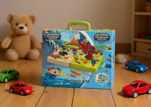 Caja de Rompecabezas Multifuncional 3D con Tornillos, Juego de Construcción de Dinosaurios para Niños de 5 a 7 Años, Bloques de Construcción de Plástico Unisex - Product Image 2