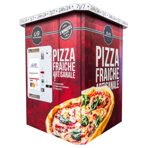 Machine automatique de vente de pizzas pour l'extérieur, machine à faire des aliments chauds <span class=keywords><strong>en</strong></span> libre-service, vente chaude - Product Image 2