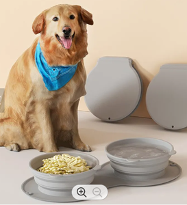 Силиконовая миска для домашних животных, 2 в 1 - Product Image 6