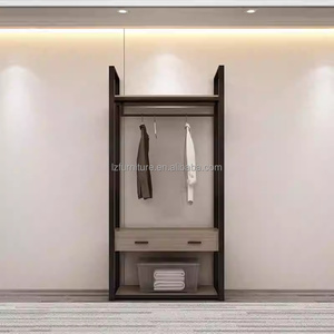 China Factory Direct Custom Low Cost 3 Star Hotel Bedroom Furniture <b>Sets</b> With Bed Frame Nightstands Wardrobe TV Cabinet And <b>Desk</b> - Product Image 6