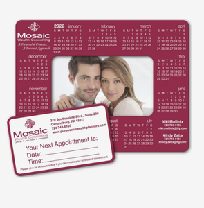 Meilleurs aimants de calendrier perforés personnalisés 2027 avec cadre photo, 7,25x5,5x0,03 pouces, pour logo promotionnel, cadeau, vente en gros - Product Image 4