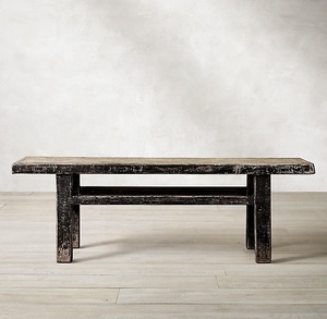 Table à manger en bois style chinois Antique, meuble de salon, Shabby et <span class=keywords><strong>Chic</strong></span>, pour événements anciens, ferme de mariage - Product Image 6