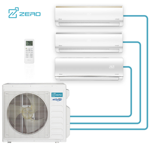 ZERO R410a Household Multi-Zone <b>Mini</b> <b>Split</b> Air Conditioner Heat Pump DC 500-750 Sq. ft - Product Image 2