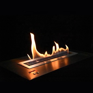 Quemador eléctrico de etanol biológico lineal, <span class=keywords><strong>chimenea</strong></span> pequeña cálida de <span class=keywords><strong>50</strong></span> <span class=keywords><strong>CM</strong></span> para invierno, decoración navideña - Product Image 2