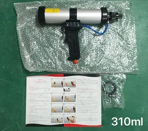 310ml Aluminum Tube Air Sealant Pneumatic Caulking Gun For Construction