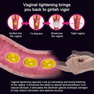 Capsules d'orgasme féminin pour le climax sexuel, nettoyage vaginal, détoxification, nourrissant, pilule de resserrement du <span class=keywords><strong>yoni</strong></span>, produits sexuels féminins hydratants - Product Image 6