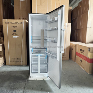 Congélateur vertical à porte unique de 258 L, sans givre, en acier inoxydable, pour usage domestique et hôtelier, classe A+ d'efficacité énergétique, dégivrage automatique garanti - Product Image 5