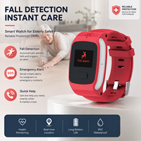 Reloj Inteligente 4G para Niños y Adultos Mayores - Rastreador GPS con Frecuencia Cardíaca y Botón SOS