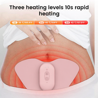 Appareil TENS Chauffant Électrique OEM ODM à 6 Modes de Massage pour Usage Domestique, Thérapie Naturelle Contre les Crampes Menstruelles, Chauffage sur Grande Surface