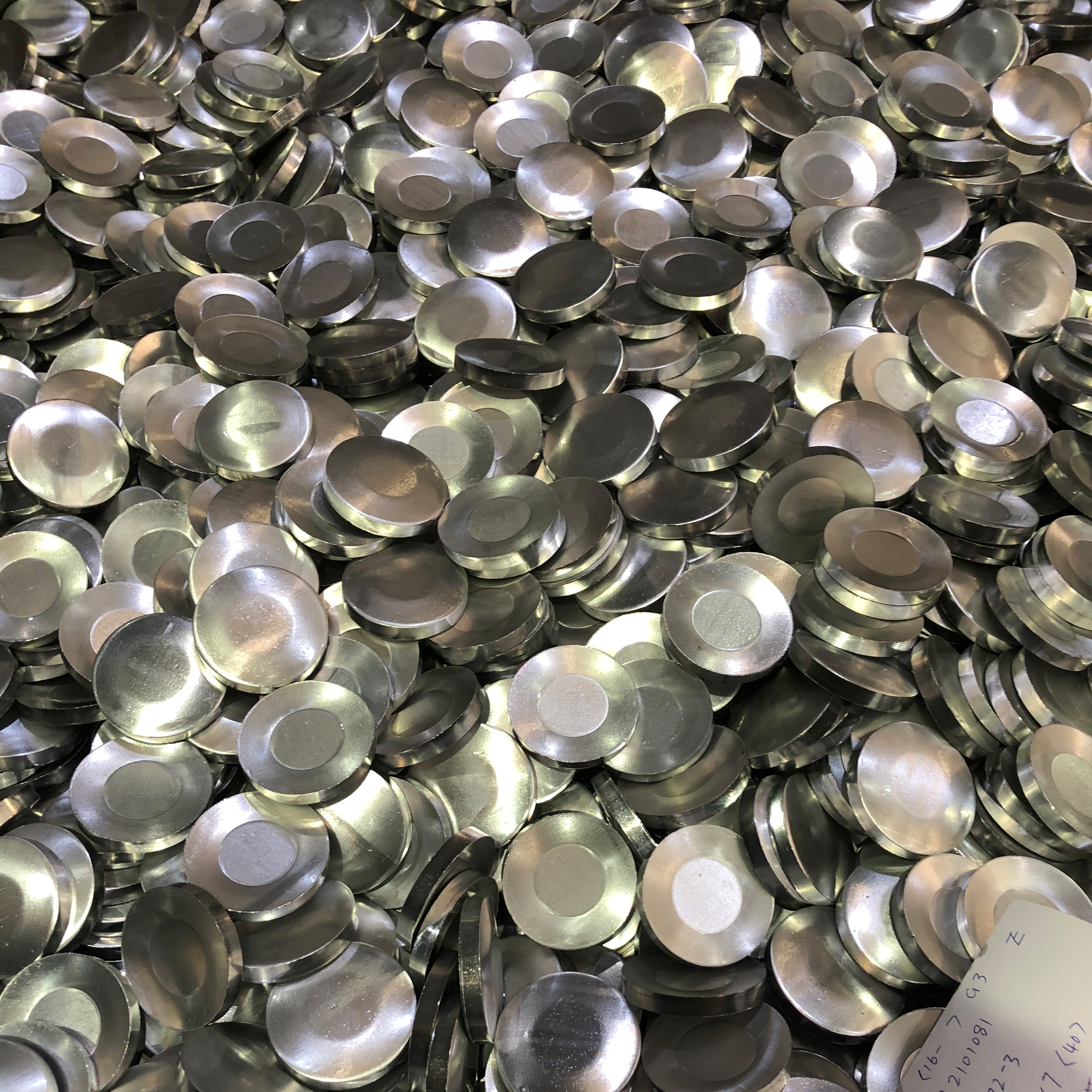Aluminum slug for aluminum tubes production