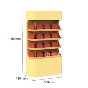 Étagères d'affichage en bois pliables et recyclables personnalisées, support de sol, supports de <span class=keywords><strong>magasin</strong></span>, se vendent <span class=keywords><strong>bien</strong></span> dans les magasins de détail - Product Image 4