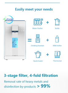 Générateur d'eau riche en hydrogène, machine à eau hydrogénée à glace domestique à 3 étages, machine RO, purificateur d'eau alcaline - Product Image 5