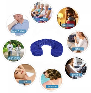 Coussin chauffant chauffant et chauffant à la lavande, massage du cou et des épaules lesté au micro-ondes, Offre Spéciale - Product Image 5