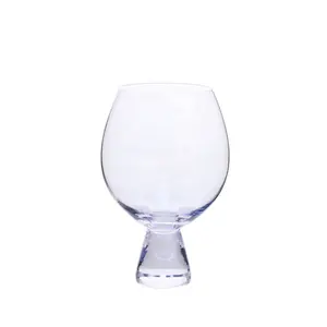 कस्टम लघु स्टेम जिन गुब्बारा ग्लास हस्तनिर्मित विशेष जिन और टॉनिक कॉकटेल चश्मा रचनात्मक शराब गिलास जाम