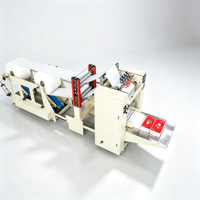 Máquina Automática para Hacer Rollos de Papel Higiénico, Máquina para Fabricar Papel Facial Plegado en N/V