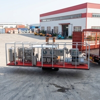 Ligne de production complète de machines de lavage, de remplissage, de bouchage, de filtration RO et d'étiquetage automatique pour bouteilles d'eau purifiée de 5 gallons