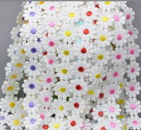 15 Yards Daisy Zon Bloem Kant Geborduurde Trim Linten Voor Naaien En Art Ambachtelijke Projecten