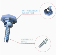 Pied de nivellement réglable pour lave-linge LG AFC72755401 M10*12.5*52 – Support de machine à laver domestique