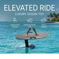 Nouvelle Version 2026 - Vente Flash : Planche de Surf Électrique Hydrofoil Sabo 8000W avec Batterie Stable 52V58A et Autonomie de 120 Minutes (Efoil)