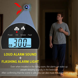 <span class=keywords><strong>Détecteur</strong></span> combiné <span class=keywords><strong>de</strong></span> <span class=keywords><strong>fumée</strong></span> <span class=keywords><strong>et</strong></span> <span class=keywords><strong>de</strong></span> <span class=keywords><strong>monoxyde</strong></span> <span class=keywords><strong>de</strong></span> <span class=keywords><strong>carbone</strong></span>, <span class=keywords><strong>connecté</strong></span> Wi-Fi, modèle mural WJ-SC10, commerce extérieur transfrontalier - Product Image 4