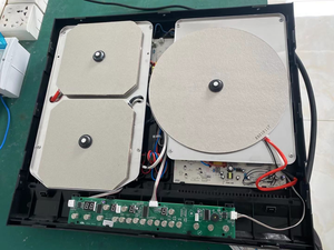 Fábrica China Calidad alemana con bajo precio Real 6000W Estufa/Componentes Cocina <span class=keywords><strong>de</strong></span> inducción <span class=keywords><strong>de</strong></span> 3 cabezales incorporada - Product Image 6