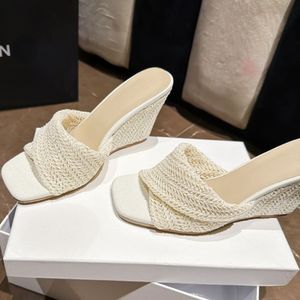 Nuevas Sandalias de Plataforma de Cuña Modernas y de Calidad con Suela de <span class=keywords><strong>Yute</strong></span> y Goma 2026 para Mujer - Product Image 3