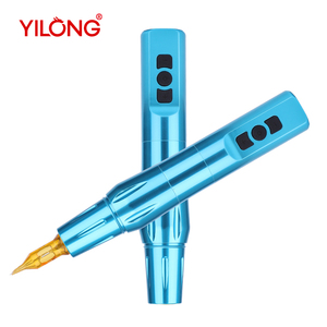 Pluma rotativa inalámbrica Y13 Pmu, pluma profesional permanente para tatuaje de pelo, pluma, batería, pantalla LCD - Product Image 1